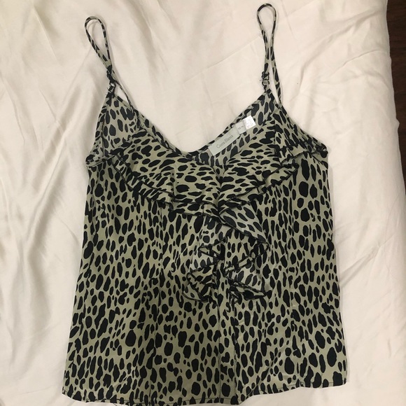 Boutique Leopard print spaghetti strap top - Picture 2 of 4